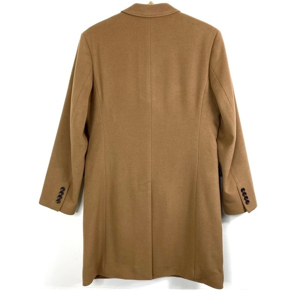 J.CREW Ludlow Wool and Cashmere Blend Quilted Lined Classic Coat Camel Tan 36S - Picture 3 of 15